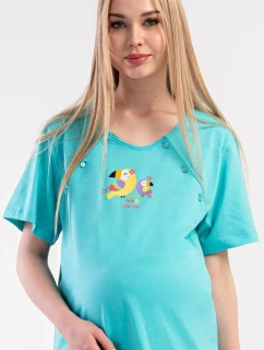 Dámska nočná košeľa Materstvo Parrot