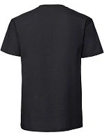 Fruit of the Loom Iconic 195 T Pánske tričko z hrubého materiálu 16.1422 čierne