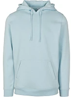 Build your Brand BY 011 Mikina s kapucňou z hrubej bavlny 56.0011 ocean blue