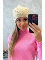 Dámska čiapka Ramona K383 svetlo béžová