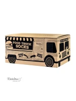 Zestaw Skarpetki Food Truck Socks Box Piwo Burger 3 Pary