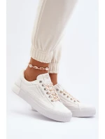 Damskie Trampki Lee Cooper LCW-24-31-2170 Białe