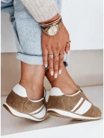 FashionStreet béžové dámske tenisky ZY1048