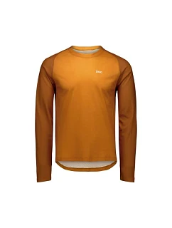 Cyklistická mikina POC Motion Air L/S Jersey – bauxite brown