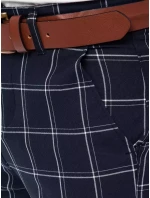 FashionStreet pánske tmavomodré chinos nohavice UX3690