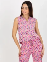 Dámska blúzka D73771R11115A ružová - FPrice