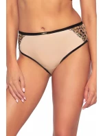 Dámske brazílske bikiny / nohavičky Retro 2061/B Flesh with black - AVA