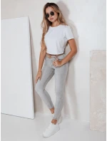 Dámske push up džínsy svetlo šedé FashionStreet UY2829