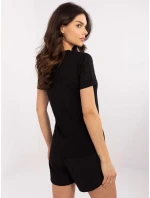 Tričko RV TS A518.39 čierne Tričko RV TS A518.39 čierne