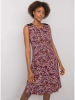 Šaty TO SK 1566.38P bordové