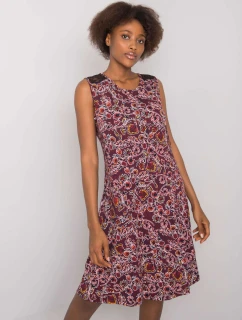 Šaty TO SK 1566.38P bordové