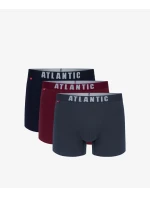 Pánské boxerky ATLANTIC 3Pack - vícebarevné Pánské boxerky ATLANTIC 3Pack - vícebarevné