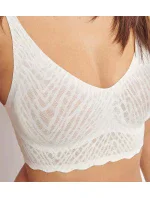 ZERO Feel Bliss Bralette - WHITE - biela 00GZ - SLOGGI