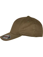 Flexfit 6277OC 6-panelová čiapka z bio bavlny 55.77OC burnt olive