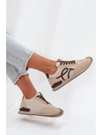 Sneakersy Dámské sportovní béžovo-hnědé Tarlisse