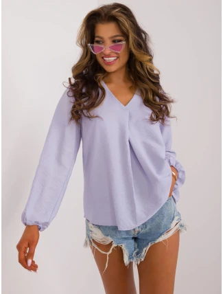 Blúzka D60082M11180B svetlo modrá