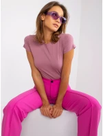 Tričko RV TS 4623.67 tmavo ružová