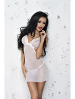 Sexy košieľka Nicole chemise biela - Me Seduce