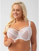 Mäkká podprsenka Gorsenia K 496 Paradise White Mäkká podprsenka Gorsenia K 496 Paradise White