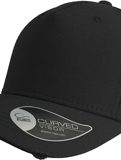 Atlantis Headwear Cargo 5-panelová čiapka „Cargo“ 33.8030 čierna