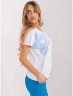 Blúzka RV BZ 9628.26X biela a modrá