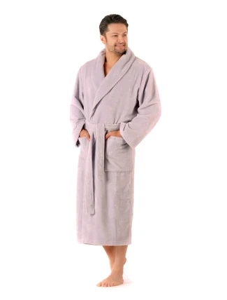 Unisex župan Tampa 2149 svetlo šedý - Vestis