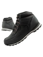 Lee Cooper pánske zimné trekingové členkové topánky čierne