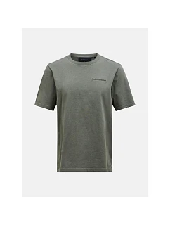 Pánske tričko PEAK PERFORMANCE M Original Small Logo Tee, zelené