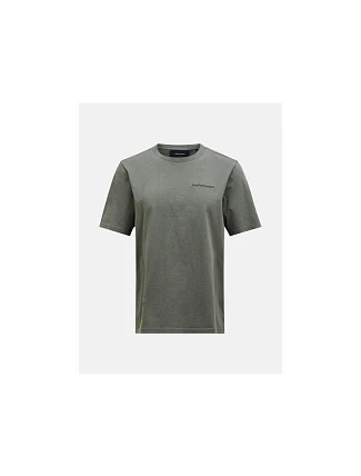 Pánske tričko PEAK PERFORMANCE M Original Small Logo Tee, zelené Pánske tričko PEAK PERFORMANCE M Original Small Logo Tee, zelené