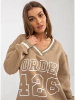 Mikina EM BL 776.19 tmavo lila