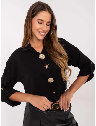 MI košeľa KS 4192.34 čierna