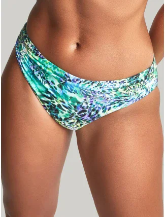 Dámsky spodný diel plaviek Cape Verde Gather Pant SW1667 Zelená mix - Panache Dámsky spodný diel plaviek Cape Verde Gather Pant SW1667 Zelená mix - Panache