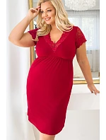 Nočná košeľa nadrozmernej veľkosti model 228646 Donna Nočná košeľa nadrozmernej veľkosti model 228646 Donna