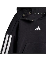 Adidas Essentials Joggers 3 Stripes Fleece Hoodie Black JD6484 Adidas Essentials Joggers 3 Stripes Fleece Hoodie Black JD6484