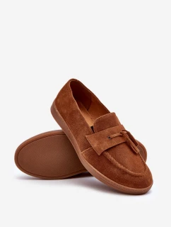 Pánske semišové mokasíny Zazoo 1566 brown