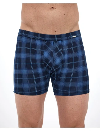 Pánske boxerky Prime 904/130 Dark Blue Pattern - Cornette