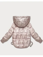 Prechodná bunda so šnúrkami na bokoch S'West pearl pink (B8292-51) Prechodná bunda so šnúrkami na bokoch S'West pearl pink (B8292-51)