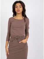 Blúzka RV BZ 4690.11 hnedá