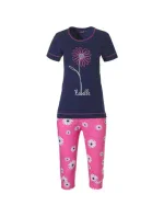 Dámske pyžamo 21231-400-2 tmavé. modro-ružová - Rebelle Dámske pyžamo 21231-400-2 tmavé. modro-ružová - Rebelle