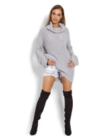 Dlhý sveter model 122932 PeeKaBoo