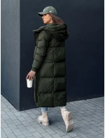 Dámsky prešívaný kabát CLOUTIQUE zelený FashionStreet TY4370