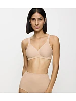 MODERN SOFT+COTTON - Pruhovaná bavlnená podprsenka bez kostice Triumph