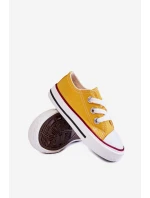 Dziecięce Trampki Klasyczne Żółte Filemon