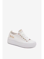 Tenisky na platforme Lee Cooper LCW-26-44-4482 White Tenisky na platforme Lee Cooper LCW-26-44-4482 White