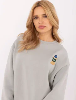 Mikina CLM BL 1283.19X svetlo šedá