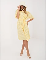 Šaty MI SK 32807 1.17P svetložltá