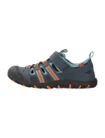 Trollkids Kids Sandefjord Sandal XT dark navy/dusky turquoise/glow orange (668-110) detské športové sandále pre chlapcov/dievčatá
