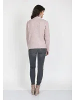 Sveter Estelle SWE 121 Powder pink - MKMSwetters