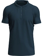 Stedman Stretch Polo – Pánske elastické polo tričko z hrubej bavlny 05.9640, farba marina blue
