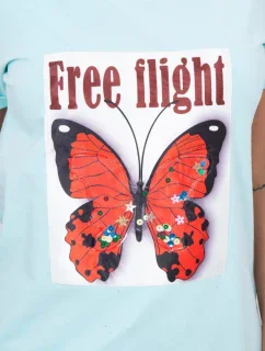 Blúzka Free Flight mint